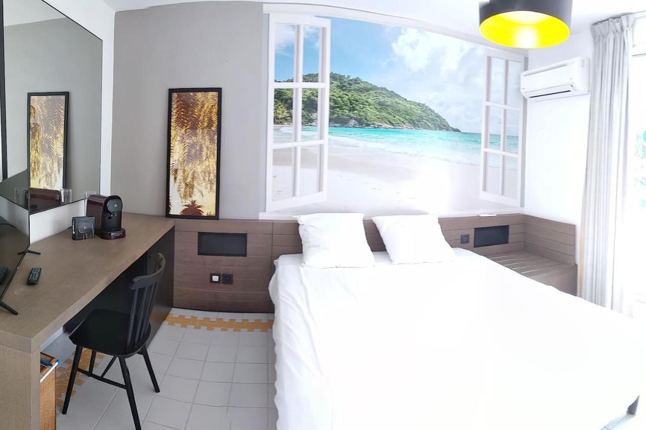 Studio Avec Grande Piscine, Plage Vanille Caraibes Saint-Francois  Luaran gambar